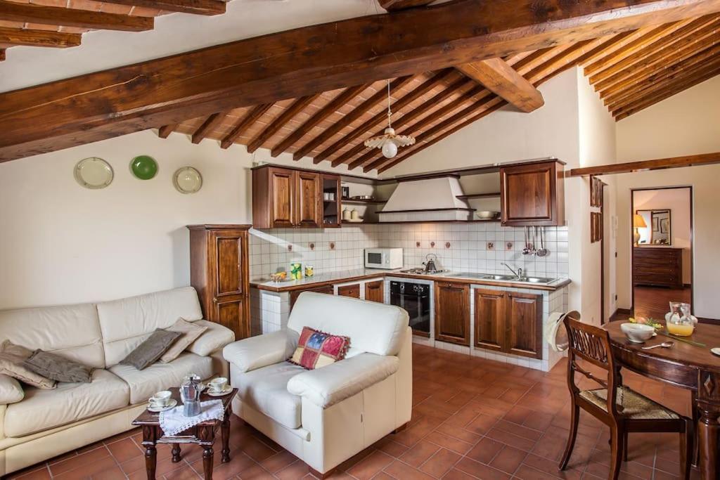 סן ג'ימיניאנו Castello Di Fulignano Ottone Superior Apartment מראה חיצוני תמונה