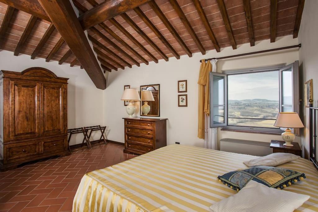 סן ג'ימיניאנו Castello Di Fulignano Ottone Superior Apartment מראה חיצוני תמונה