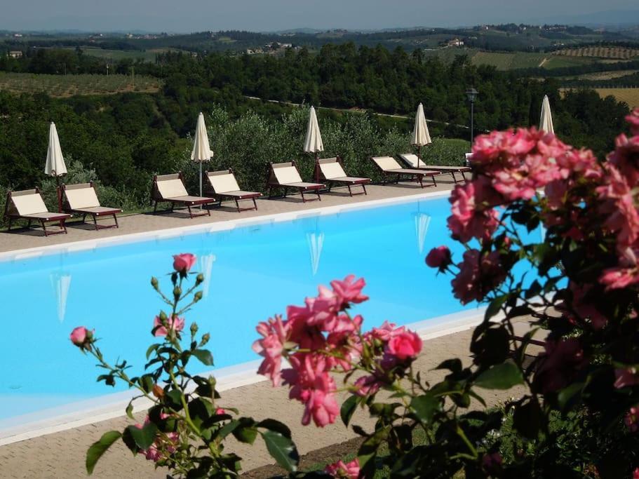 סן ג'ימיניאנו Castello Di Fulignano Ottone Superior Apartment מראה חיצוני תמונה